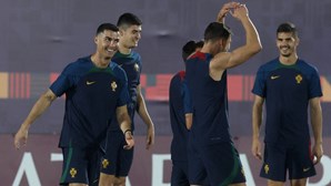 Portugal realiza esta sexta-feira último treino antes do jogo com Marrocos