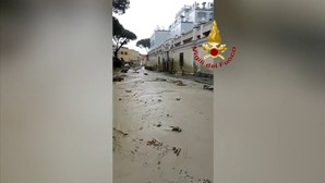 Oito mortos após deslizamento de terras na ilha de Ischia em Itália