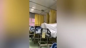 Serviço de urgência do hospital Garcia de Orta em Almada encontra-se caótico