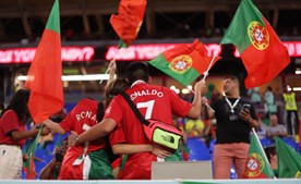 Adeptos portugueses apoiam seleção nacional no Mundial 2022