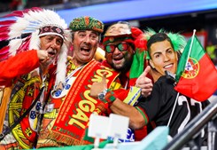 Adeptos portugueses apoiam seleção nacional no Mundial 2022