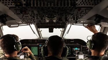 Força Aérea voa para travar migração, drogas e armas para a Líbia e para vigiar navios russos