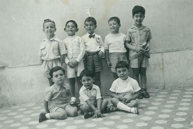 Fotografia escolar de Marcelo Rebelo de Sousa