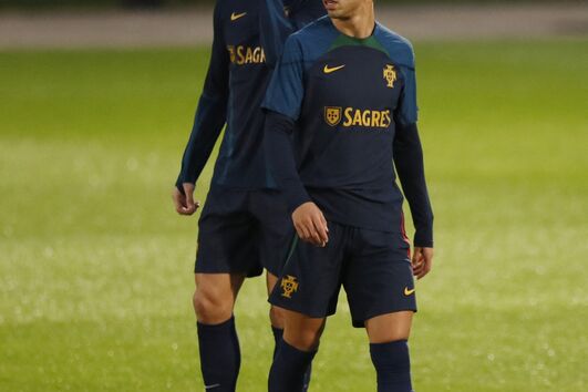 Cristiano Ronaldo e João Félix