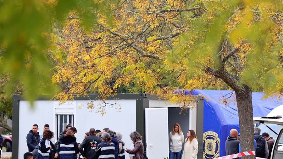 Apoio Social e Polícia Judiciária montaram posto de apoio às vítimas, em Beja