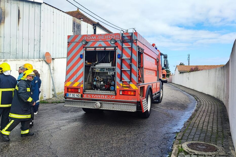 Incêndio em Armazém em Estarrreja