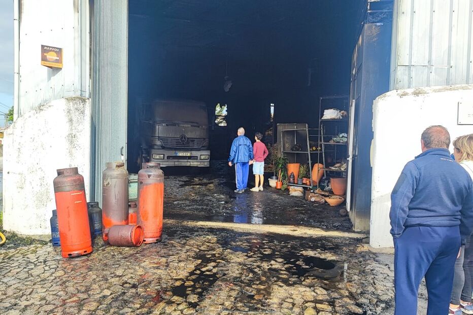 Incêndio em Armazém em Estarrreja