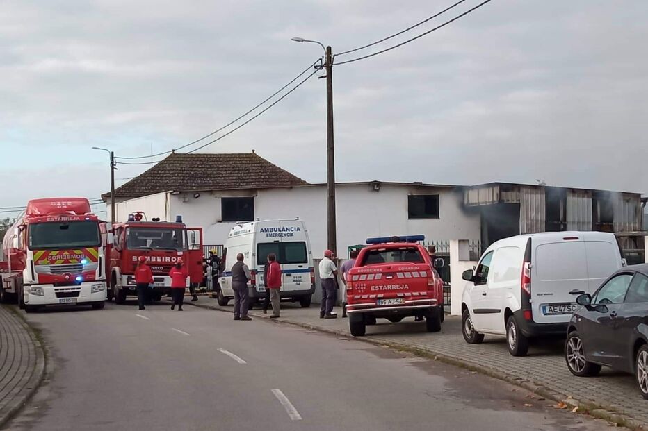 Incêndio em estarreja