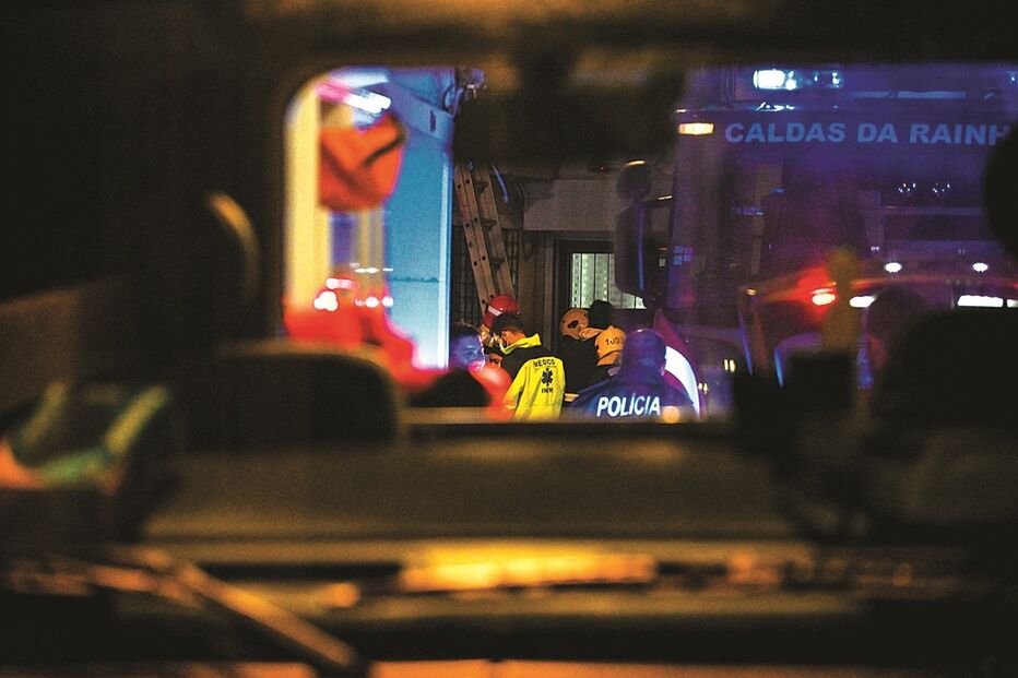 INEM, incêndio, Caldas da Rainha