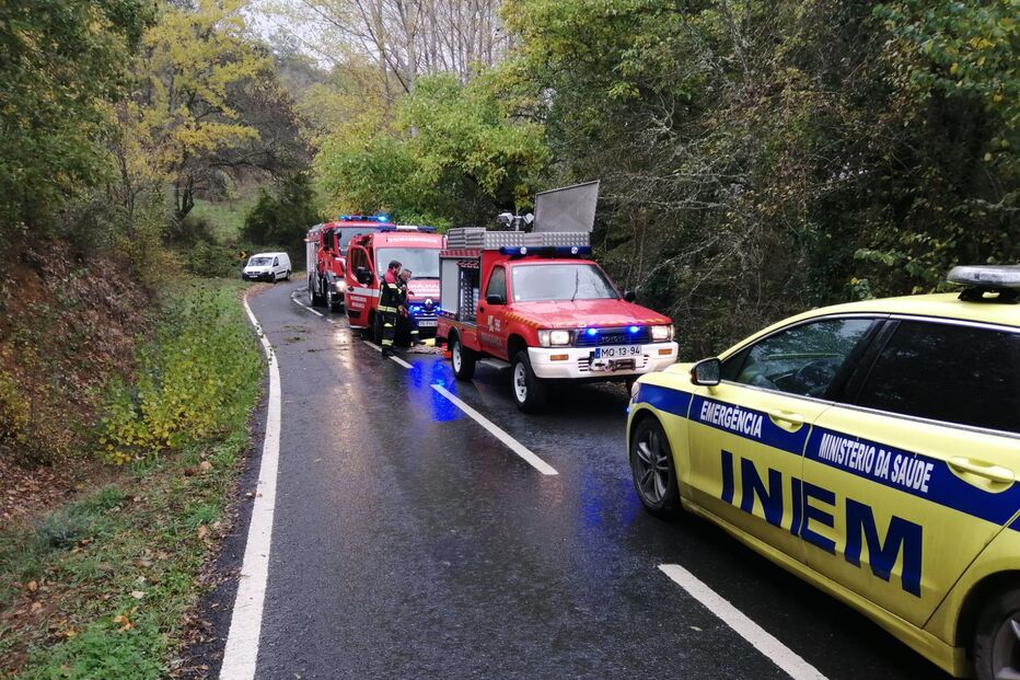 Acidente em Bragança