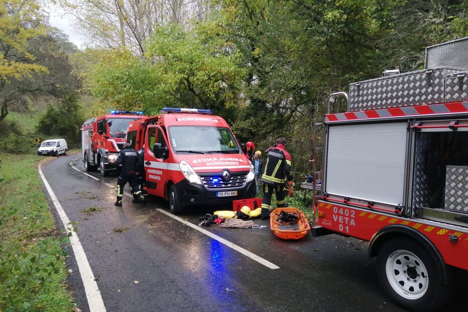 Acidente em Bragança