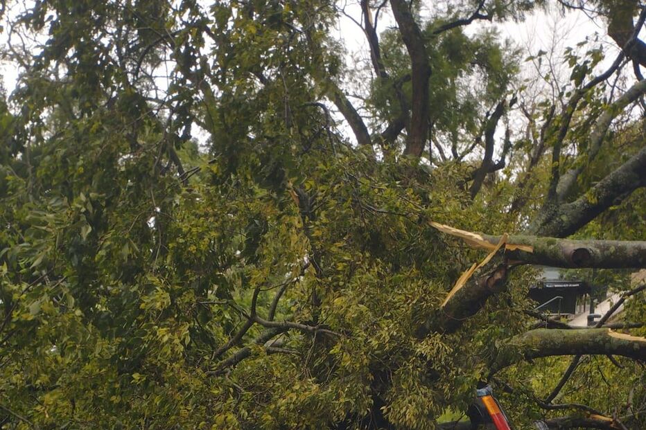 Mau tempo provoca estragos em Alto de Santo Amaro