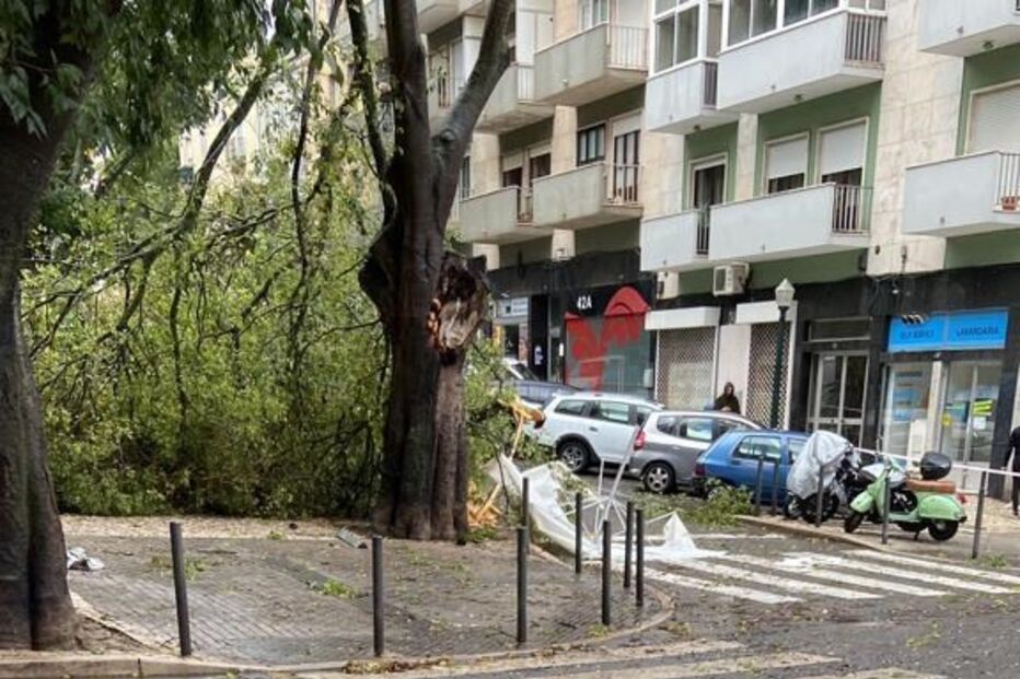 Estragos em Alcântara