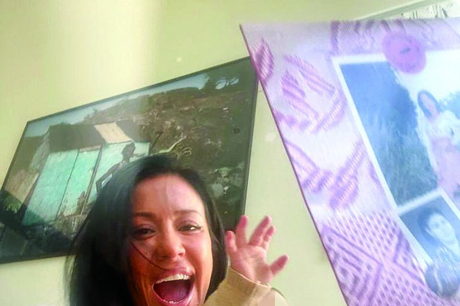 Ana Moura com a filha Emília