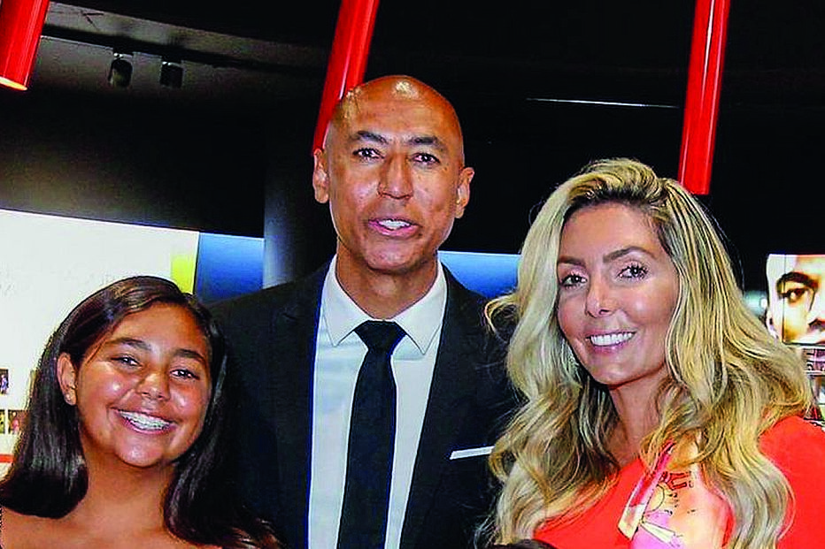 Luisão, Brenda Mattar, Valentina, Sophia