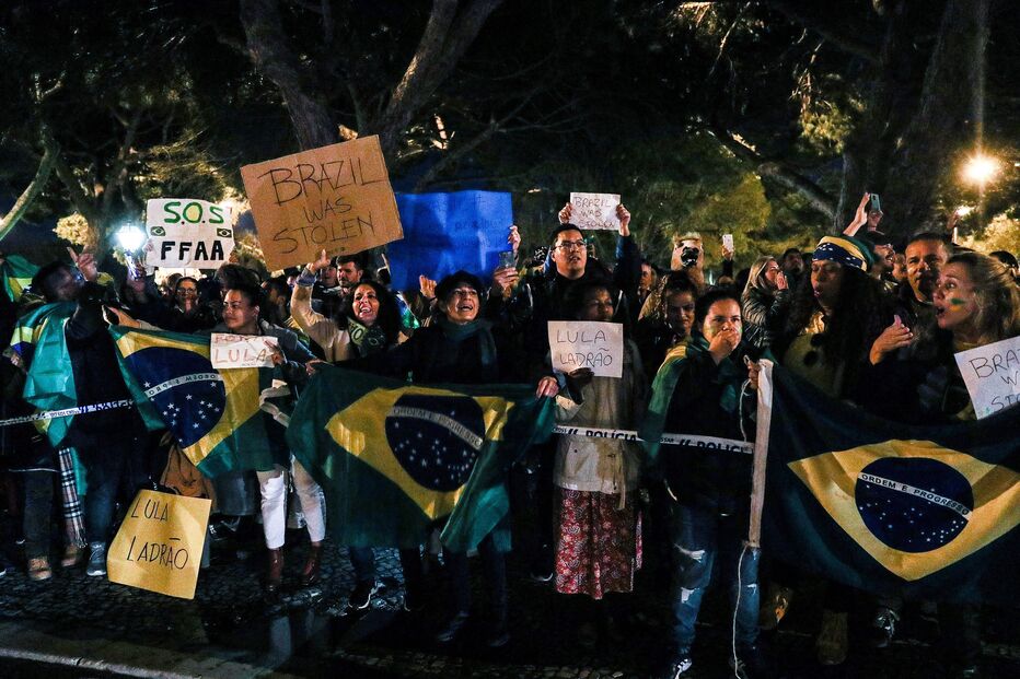 Manifestação em Belém