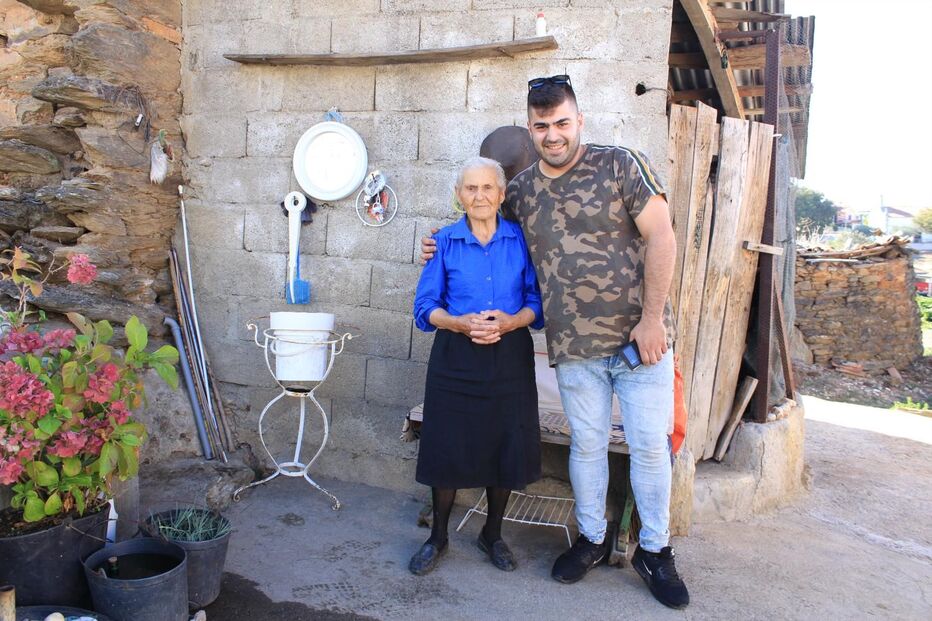 Vovó viral e o neto