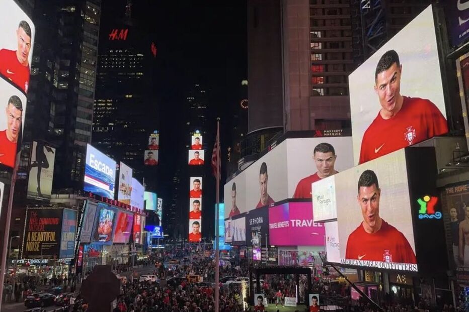 Paisagens portuguesas “invadem” Times Square de Nova Iorque
