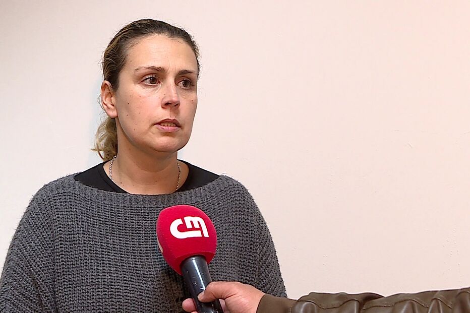 Dora Ferreira, mãe da aluna