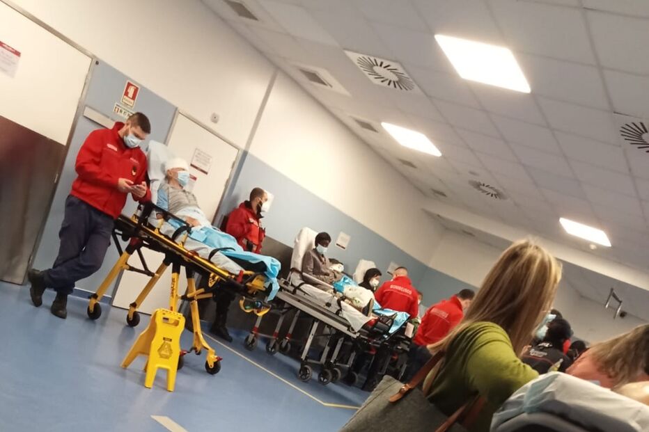 Caos nas urgências