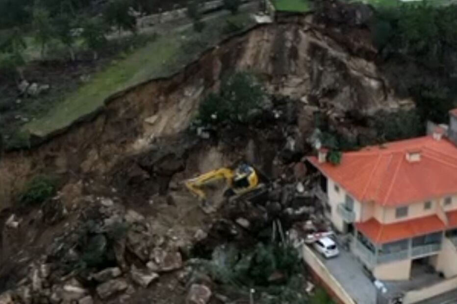 Derrocada em Esposende 