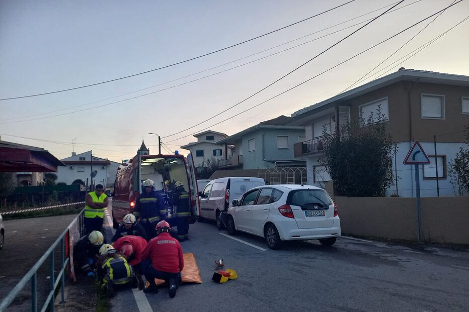 Acidente em Oliveira de Azeméis