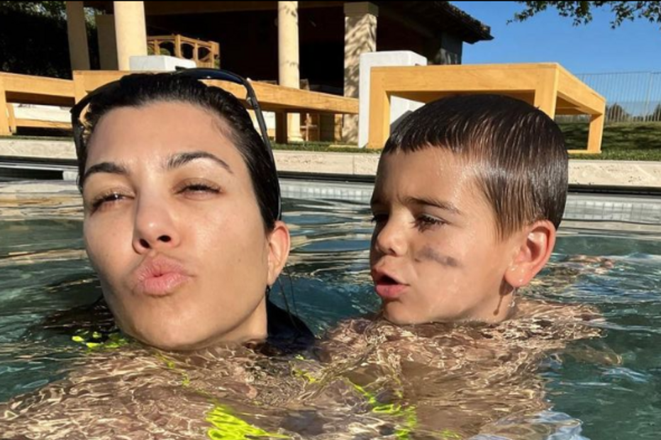 Kourtney Kardashian e Reign Disick