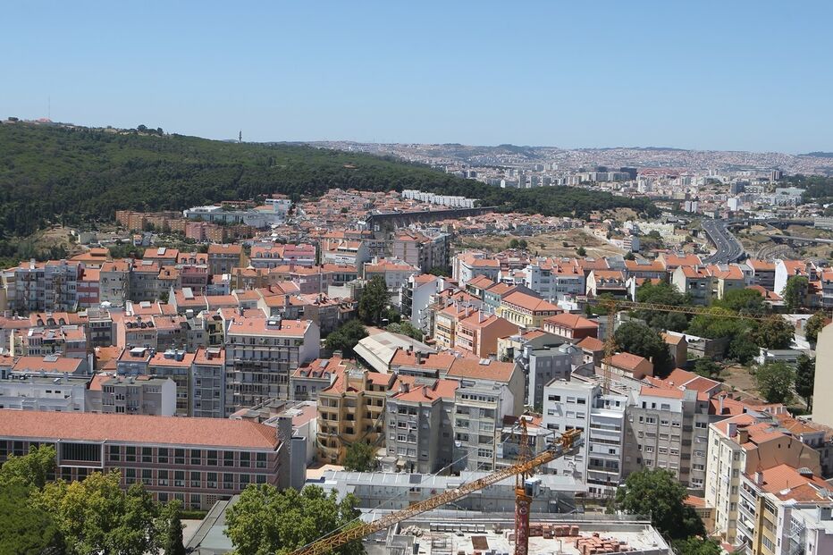 casa, alojamento, Lisboa, ruas