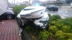 Acidente entre dois carros faz um ferido na Póvoa de Varzim