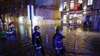Chuva intensa deixa Lisboa em alerta vermelho com uma morte e centenas de ocorrências registadas