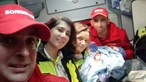 Bebé nasce em ambulância dos bombeiros de Fajões
