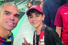 Sobrinho de Ronaldo partilha fotos com craques da Seleção no Instagram