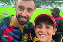 Sobrinho de Ronaldo partilha fotos com craques da Seleção no Instagram