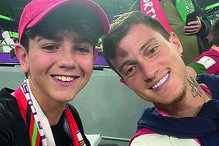 Sobrinho de Ronaldo partilha fotos com craques da Seleção no Instagram