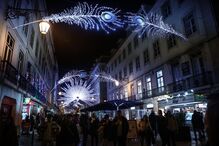 Luzes de Natal em Lisboa