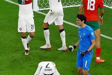 Ronaldo em lágrimas depois de derrota de Portugal