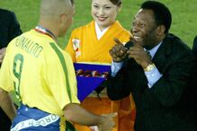 Pelé dá os parabéns a Ronaldo 