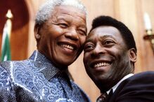 Nelson Mandela e Pelé