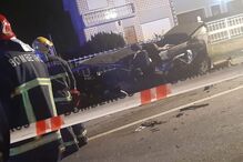 Colisão entre dois carros faz um morto EN15 em Travanca