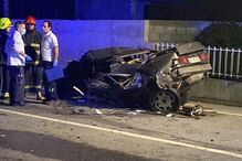 Colisão entre dois carros faz um morto EN15 em Travanca