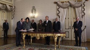 PR dá posse a seis secretários de Estado incluindo novo adjunto de António Costa