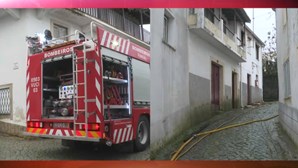 Quatro desalojados, dois dos quais feridos, em incêndio em três habitações de Castelo Branco