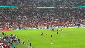 Ronaldo regressa ao balneário e abandona festejos da equipa após goleada frente à Suíça