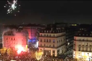 Euforia invade ruas de Paris após passagem de França à final do Mundial 2022