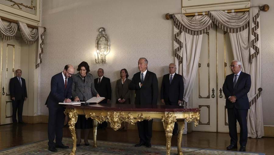 Tomada de posse de novos Secretários de Estado do Governo PS, no Palácio de Belém