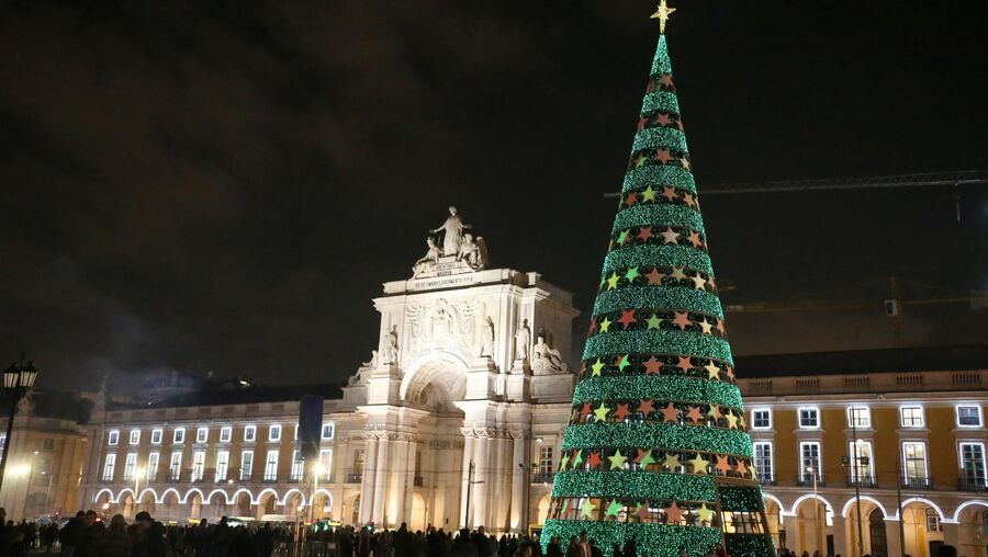 Luzes de Natal em Lisboa
