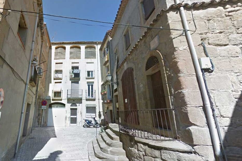 Rua onde o casal residia 