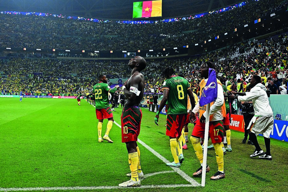 Aboubakar (lembram-se dele?) marcou o golo que garantiu a vitória dos Camarões sobre o Brasil 