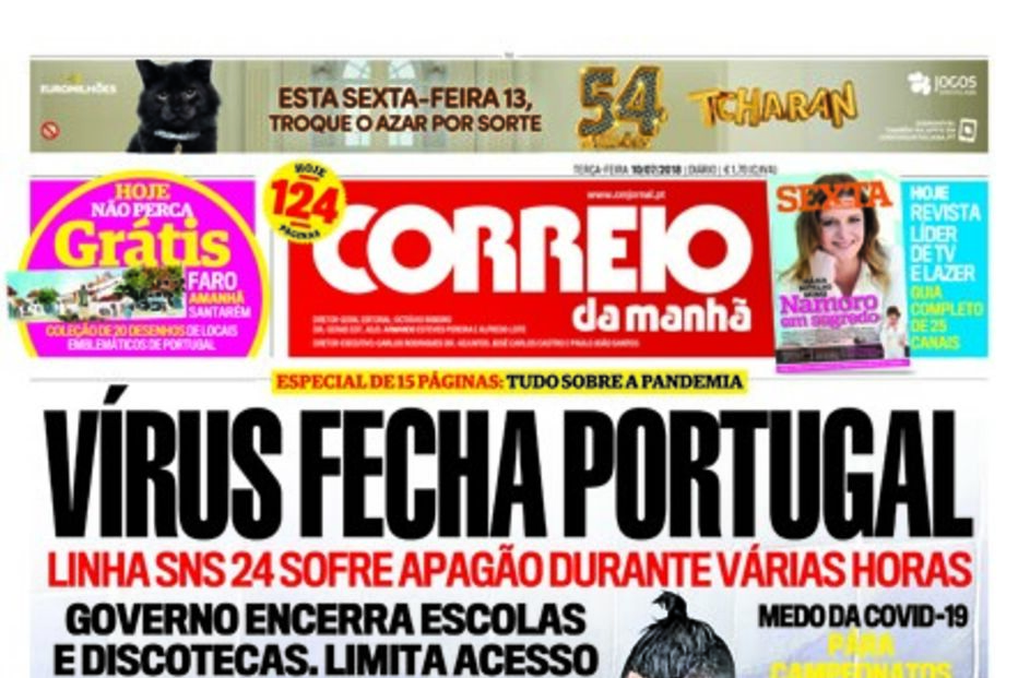 Correio da Manhã jornal