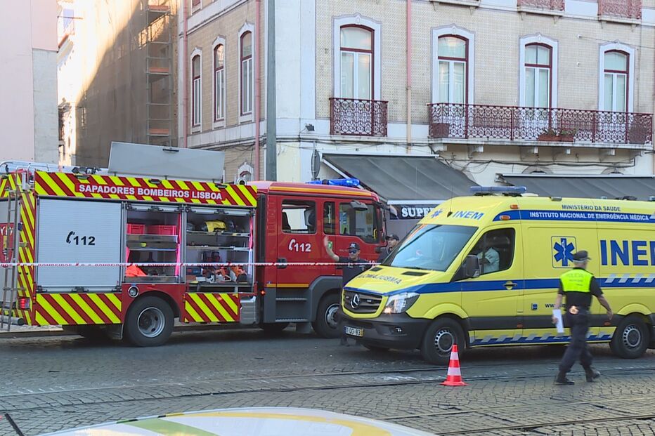 Trabalhador esmagado em obra em Lisboa